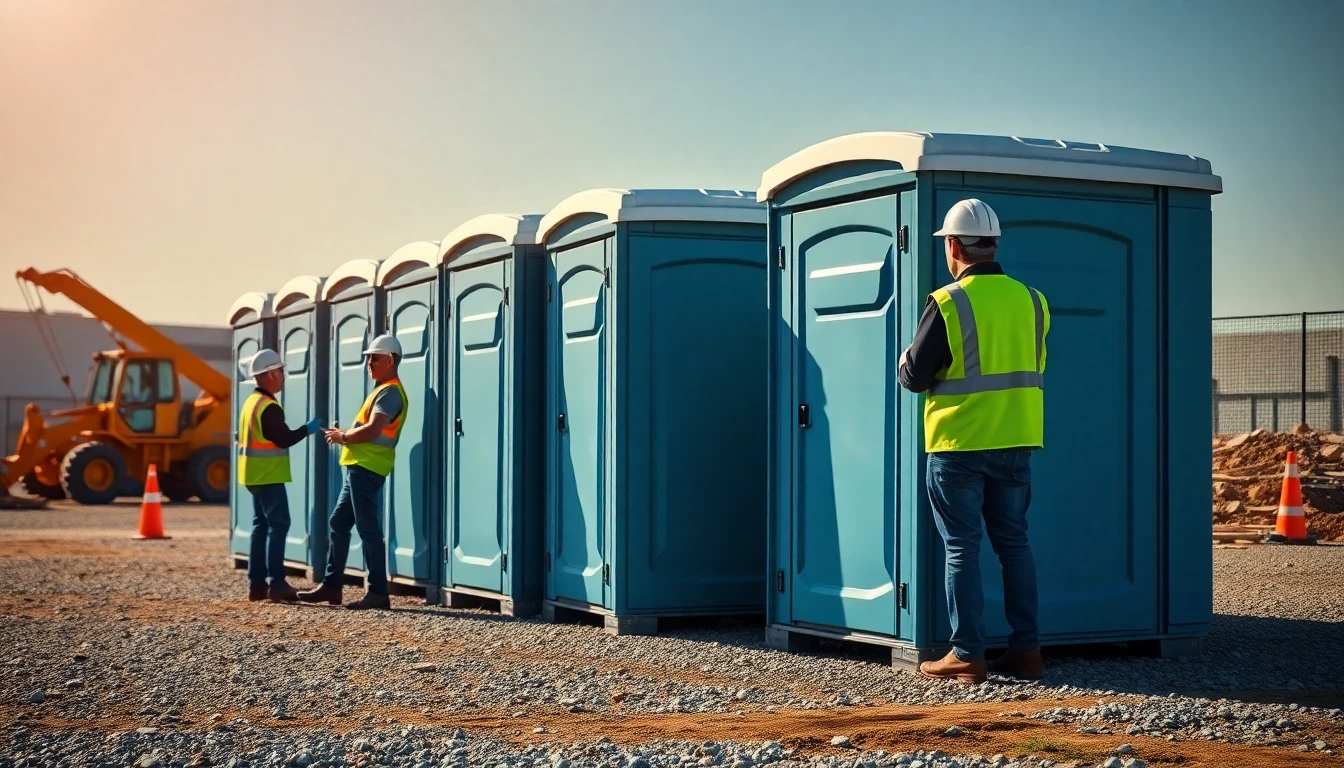 Long-Term Construction Porta Potties