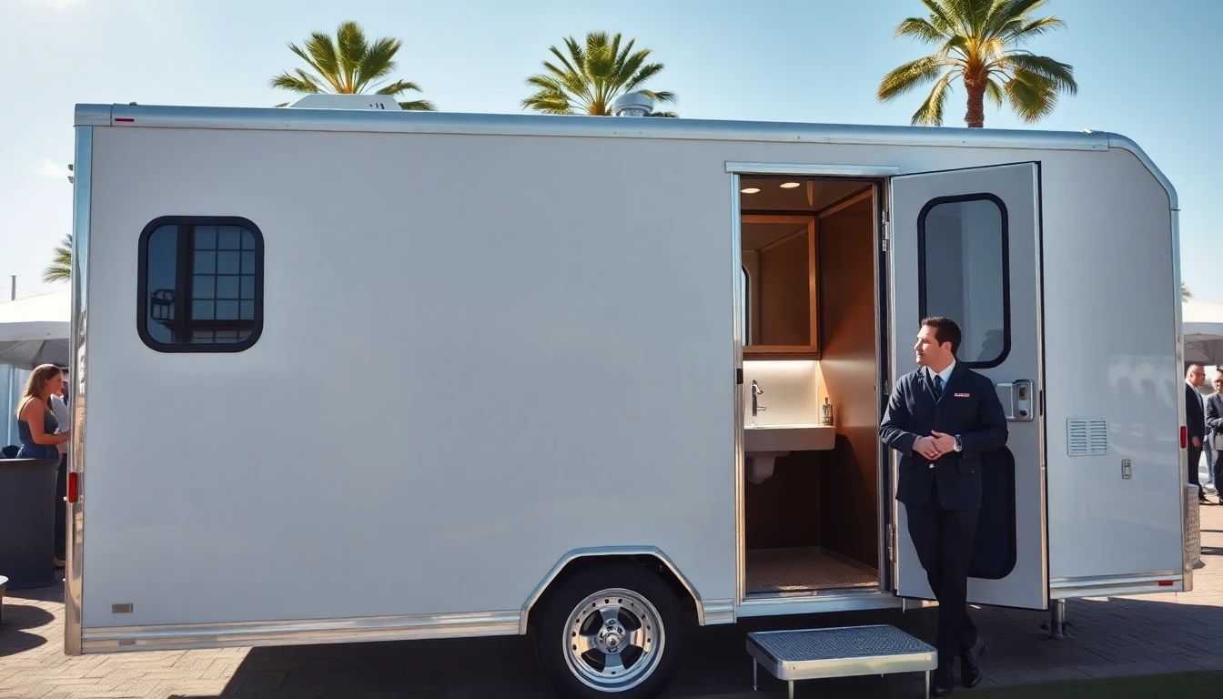 Luxury Restroom Trailers