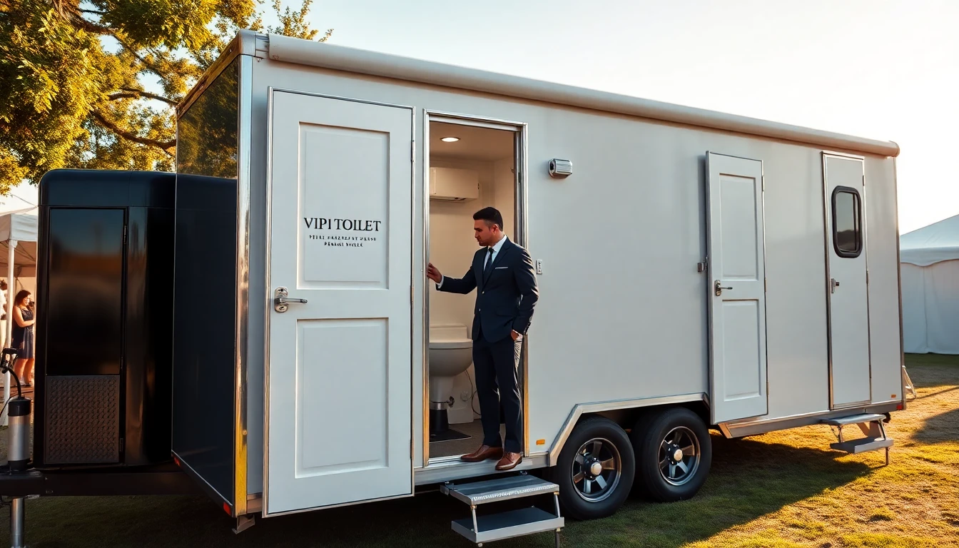 VIP Toilet Trailers